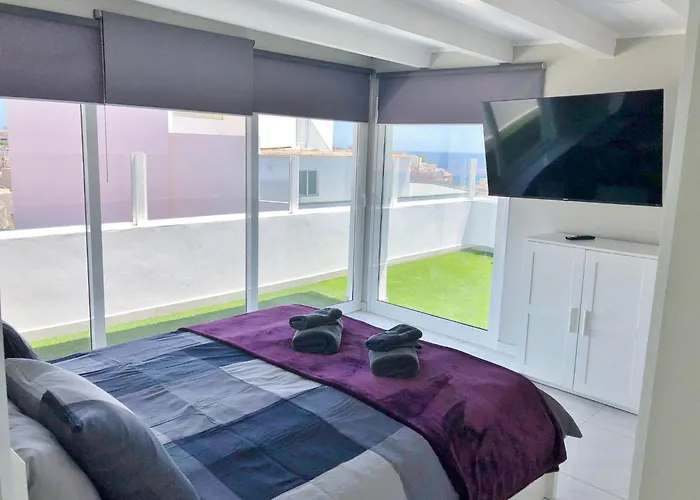 Atico Dio Vista Tipo Duplex Con Terraza Soleada Daire Alcalá la Real fotoğrafı